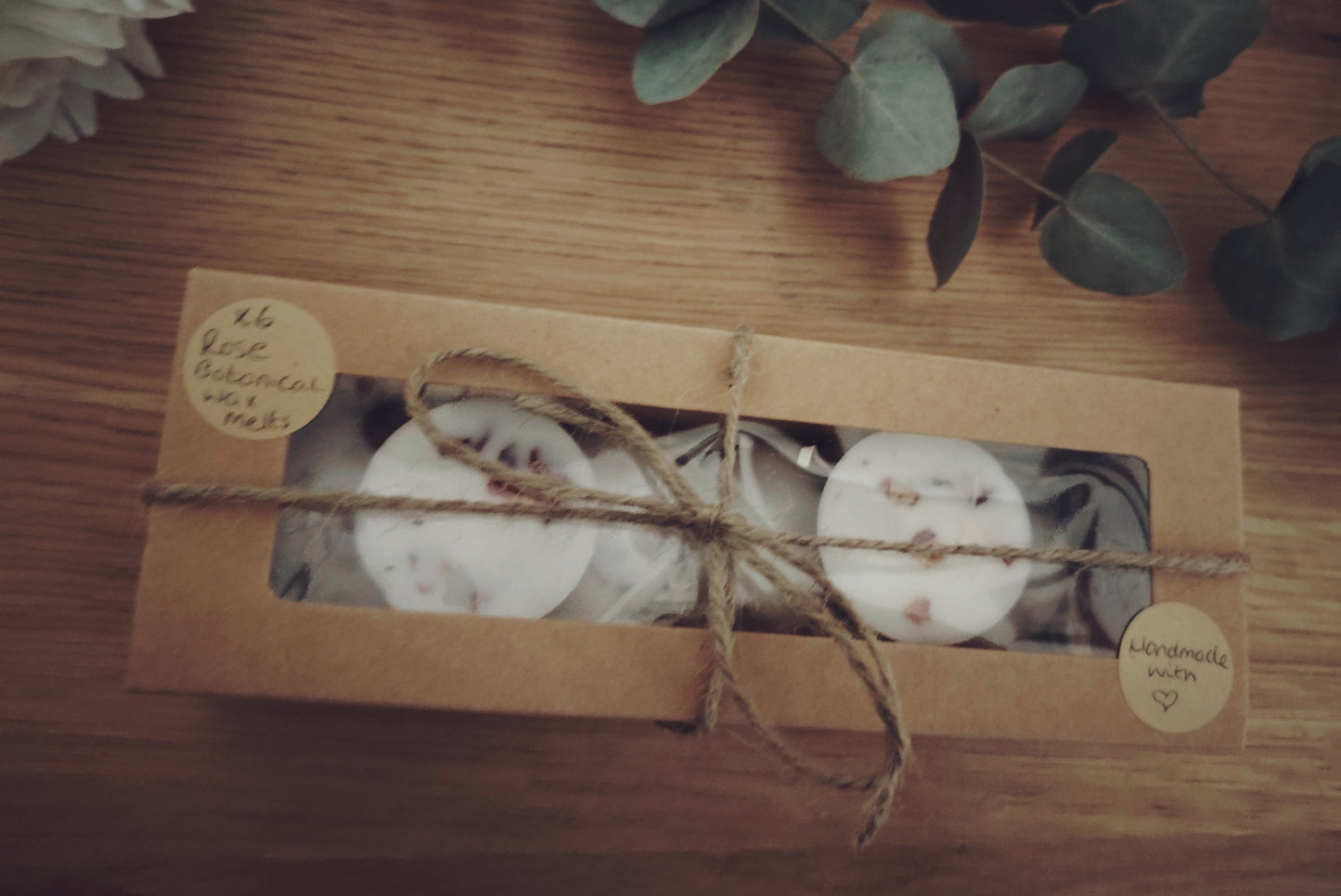 x6 Large Rose Botanical Wax Melts