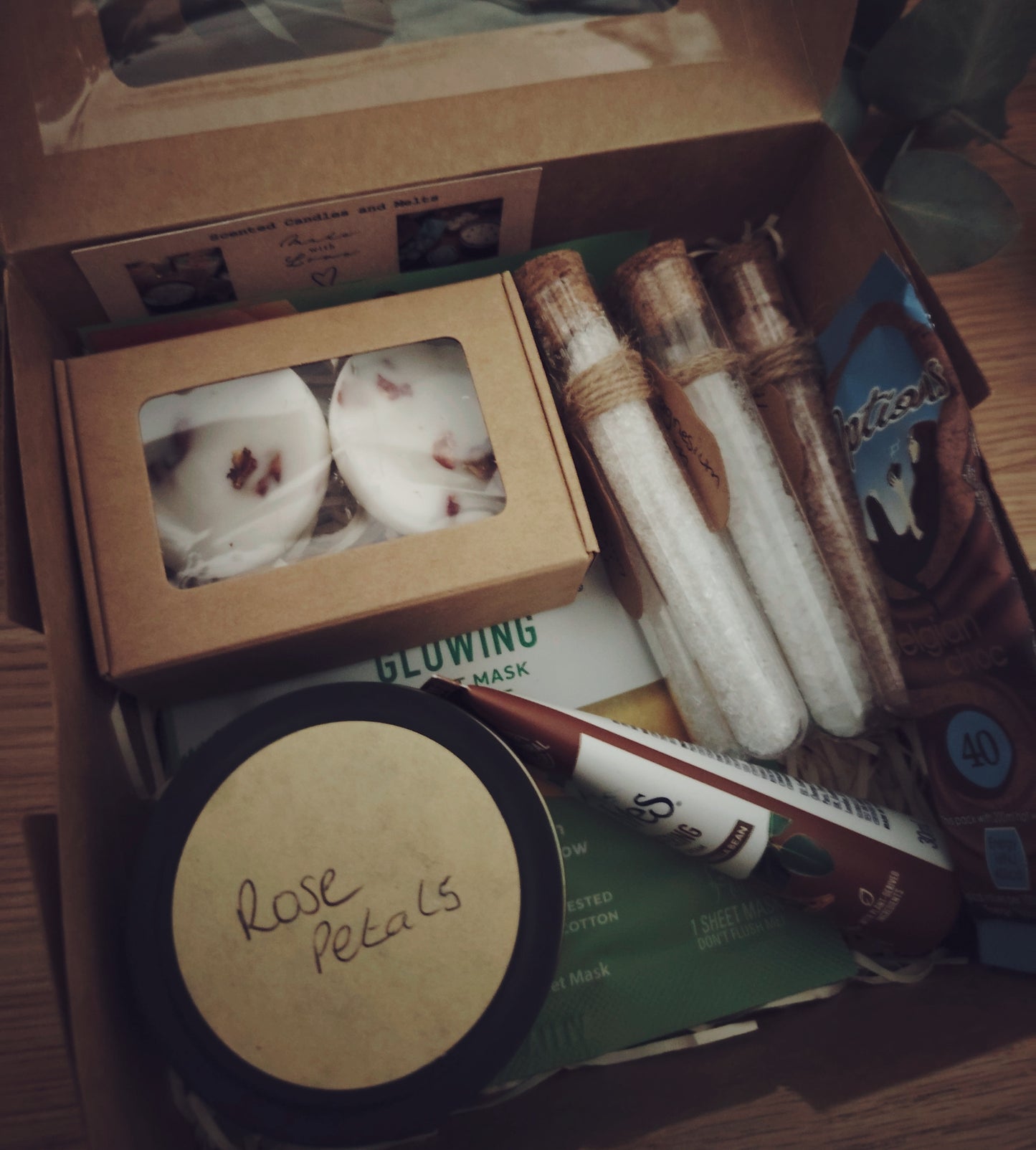 Rose Petal Botanical Candle and Wax Melt Gift Set