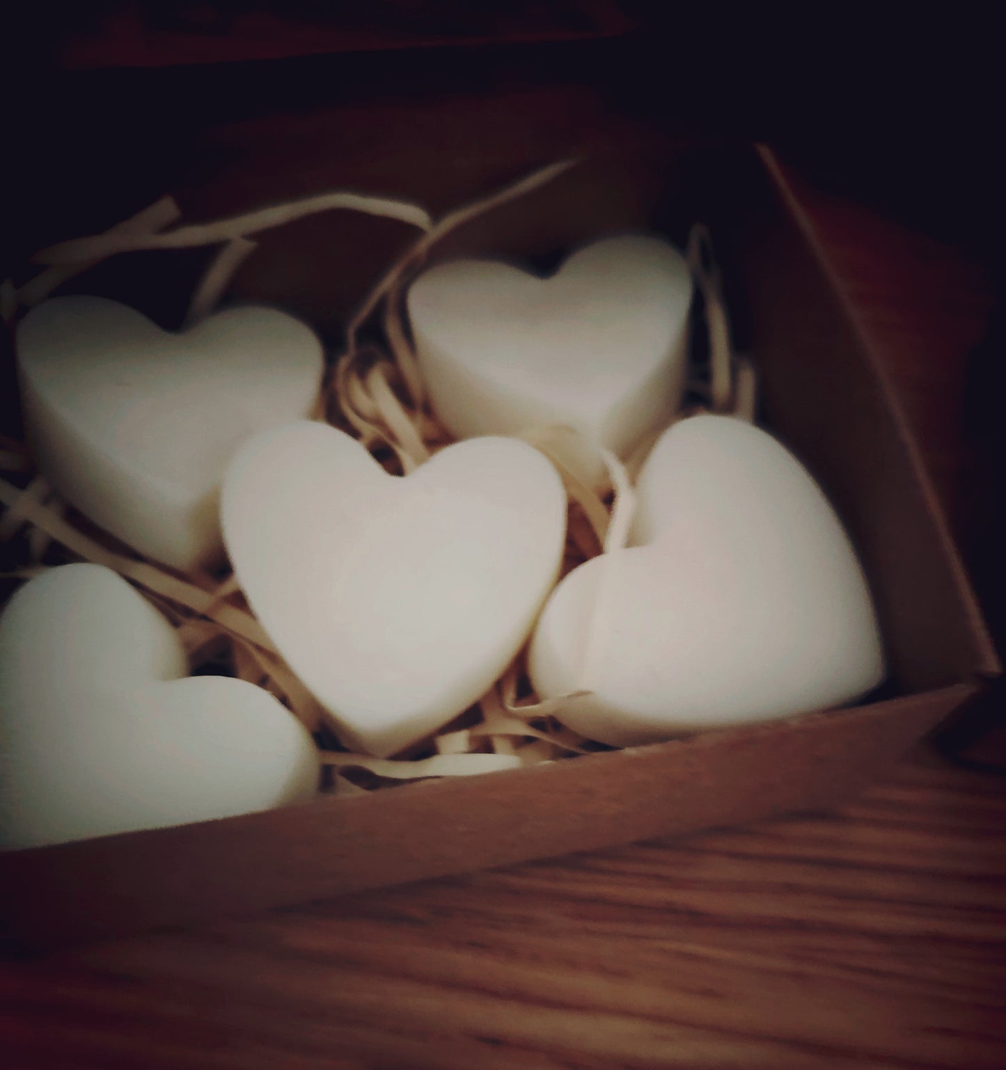 x5 Scented Medium Love Heart Wax Melts