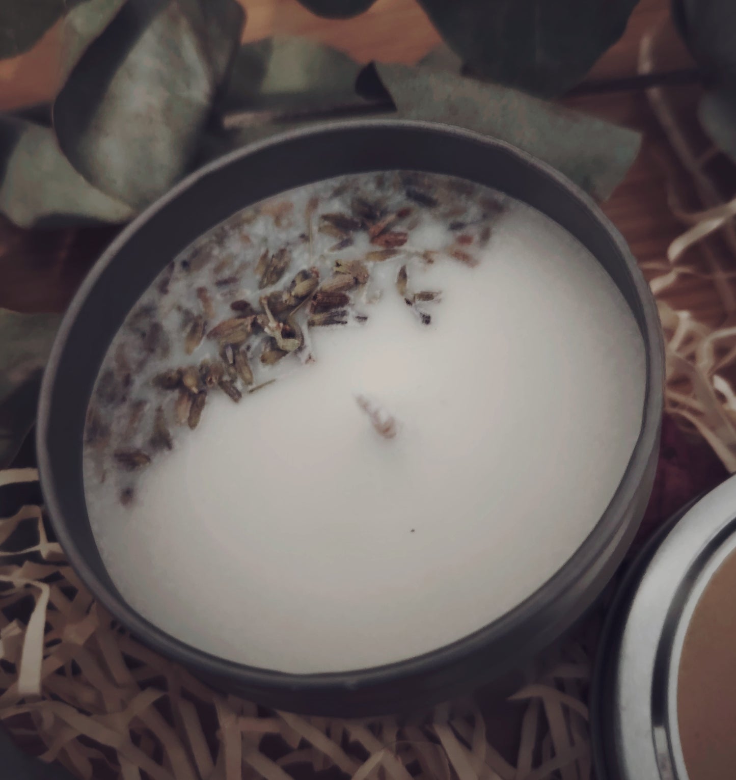 4oz Natural Botanical French Lavender Candle