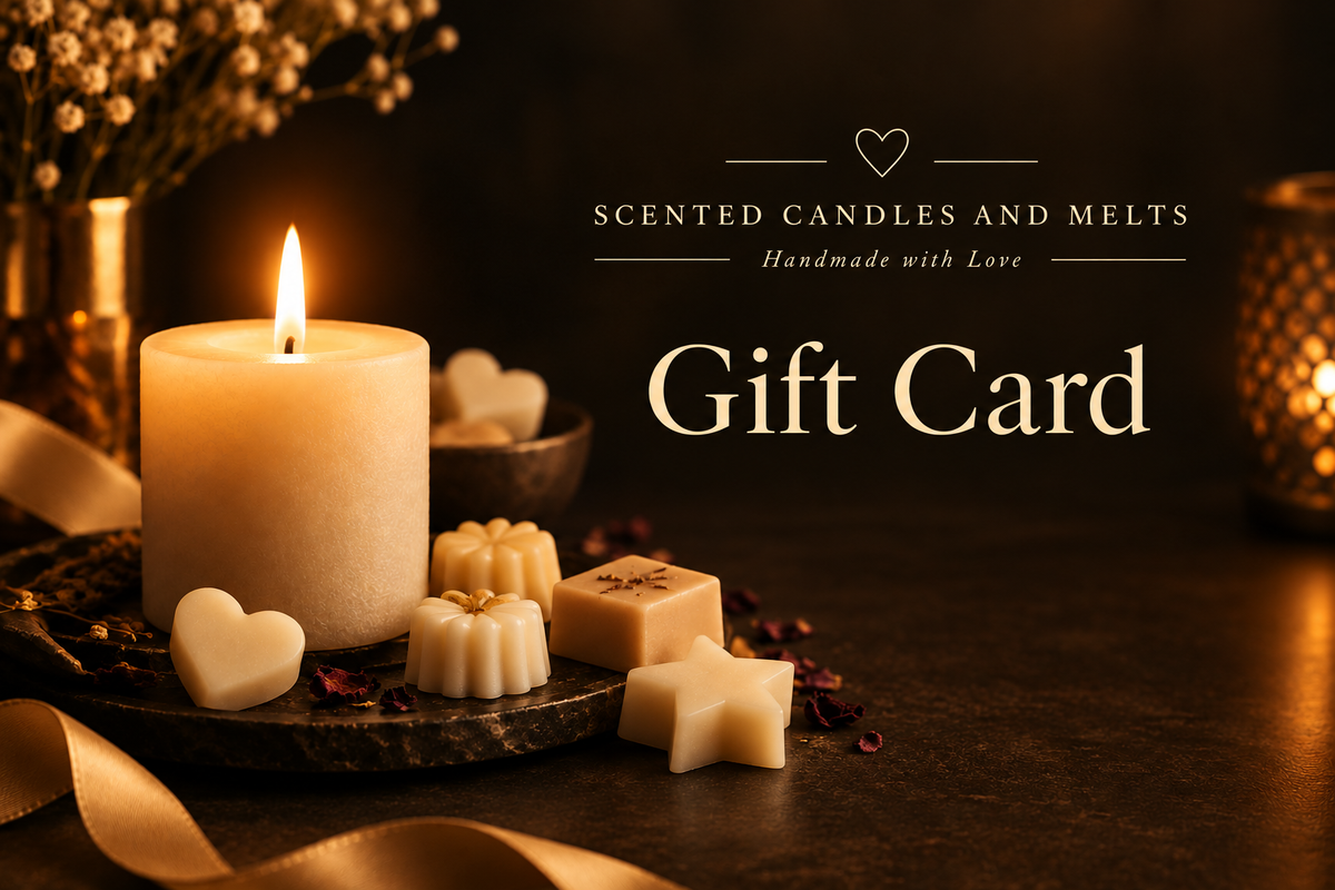 Scented Candles and Melts Gift Card - Heart